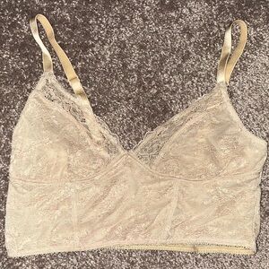 AEO Lace Beige Bralette